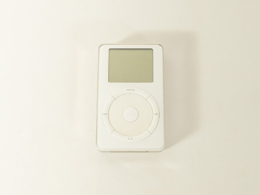 Apple iPod Classic (molette tactile) 10 Go – decoratie, Metal, Plastic