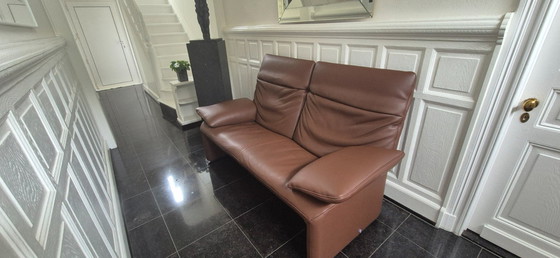 Image 1 of Canapé et repose-pieds Jori, modèle Linea