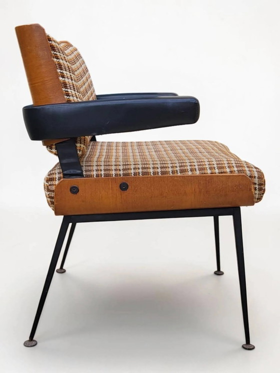 Poltrona moderna Marcom 704, anni '60 – Richard, Poltrone, Wood, Metal (photo 9 of 13)