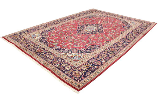 Original Perserteppich Keschan,Kashan Rot 350 x 245 cm Top Zustand Klassik Alt