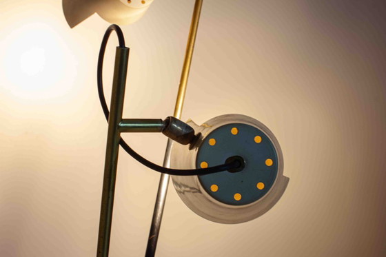 Image 1 of Lámpara de pie trípode italiana Stilnovo, años 60