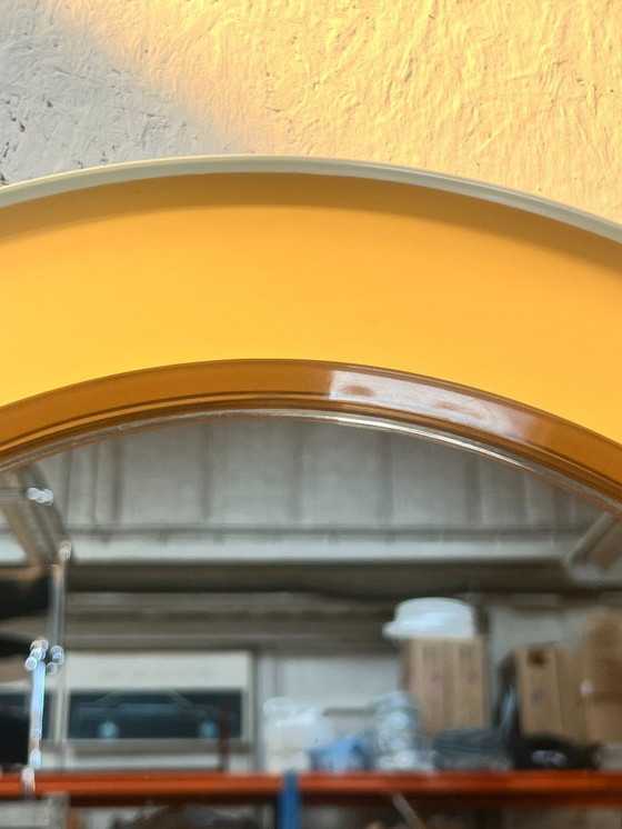 Image 1 of Specchio ovale vintage con illuminazione, Allibert, anni '70