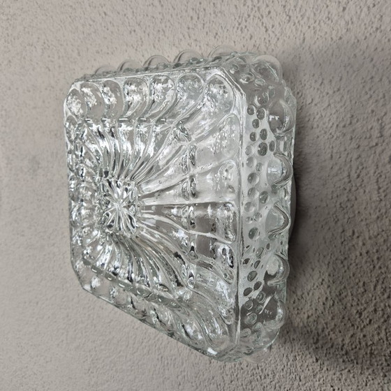 Plafoniera Vintage RZB 32215 | Design Tedesco | 2x E27 | 28 cm – Plafoniere, Vetro, Metallo (photo 2 of 21)