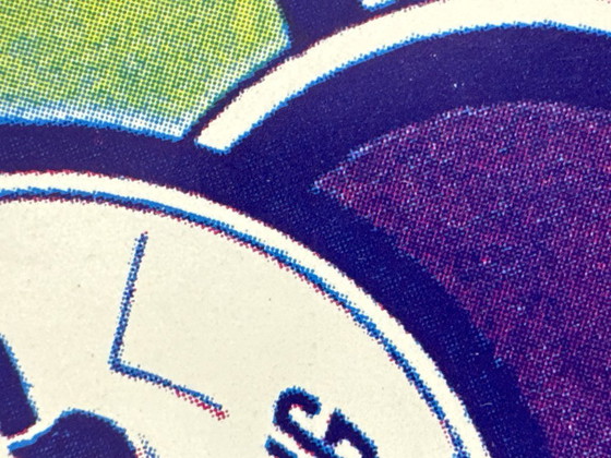 Image 1 of Noord-Koreaanse propaganda – 13e Wereldjeugd- en Studentenfestival – 1989 – Originele vintage poster van Kim In Bong – 78x51 cm