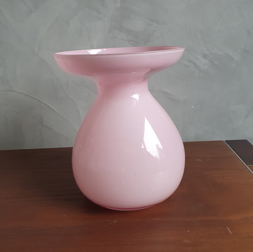 Vintage Ikea Barbro Vase Pink