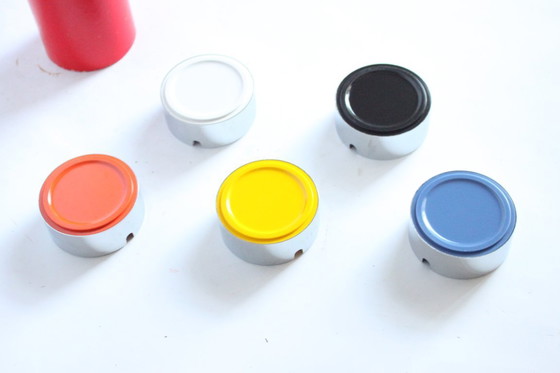 Image 1 of Posacenere modulari di Isamu Kenmochi, anni '60, set da 5