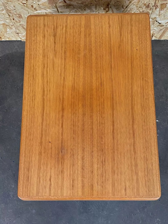 Image 1 of 60's 70's Teak table table basse Coffee Table Henning Kjaernulf Design 70s