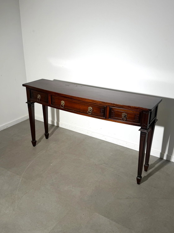 Neoclassical Console Table with Lion Head Handles – Side tables (photo 2 of 7)