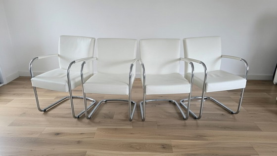 Image 1 of Leolux eetkamerstoelen