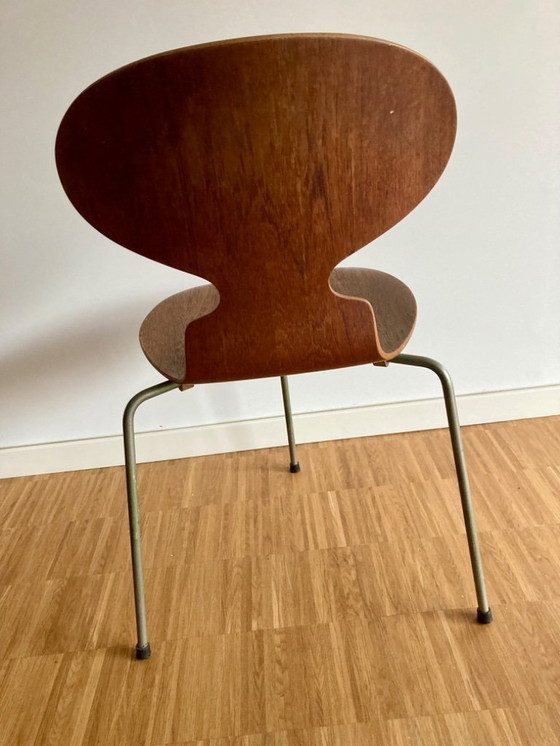 Image 1 of 2x silla Arne Jacobson Ant, originales ( años 50 )