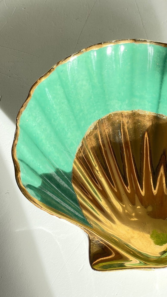 Image 1 of Vide-poche Coquillage Limoges France