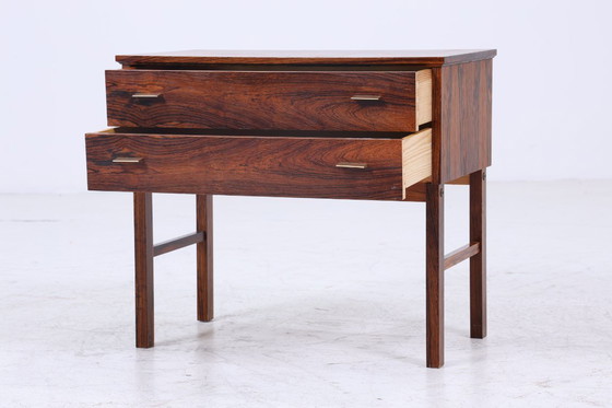 Image 1 of Vintage ladekast | Mid Century laden nachtkastje | Retro jaren 60 palissander opbergmeubel #07-44