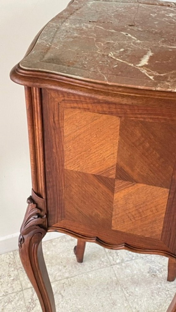 Nachtkastje Louis XV stijl marmer – Marble (photo 8 of 39)