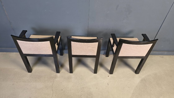 Image 1 of Chaises Teatro par Aldo Rossi et Luca Meda pour Molteni, 1980s, Set de 6
