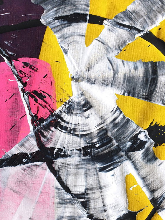 Jürgen Angeler - Die rosa Flamme - XXL – Gemälde & Zeichnungen, Canvas, Abstract (photo 22 of 35)