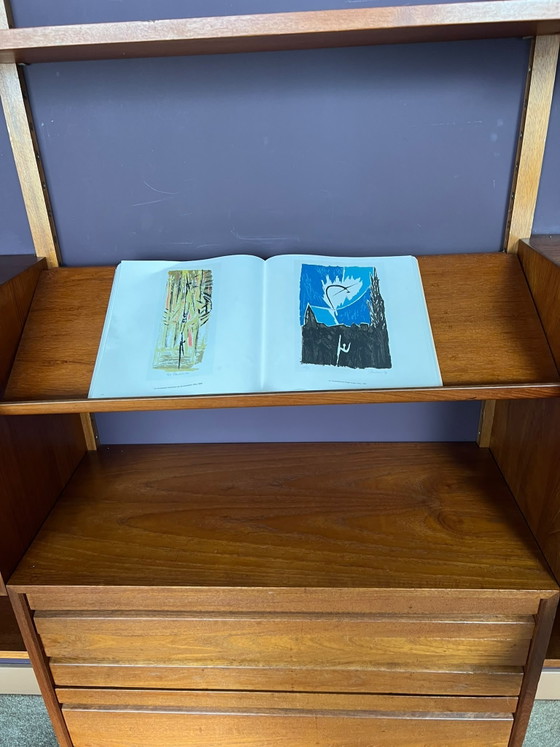 Image 1 of Royal Wandsysteem van Poul Cadovius voor Cado, 1960s