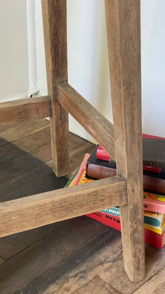 Vintage Oak Craftsman's Stand – Nightstands, Wood (photo 18 of 29)