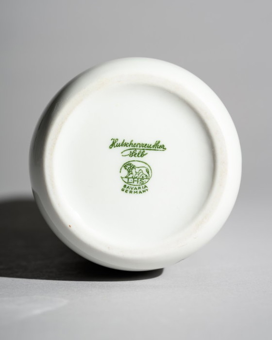 Image 1 of Hutschenreuther Porcelain Vase Duo Theo Baumann & Cuno Fischer MCM WGP
