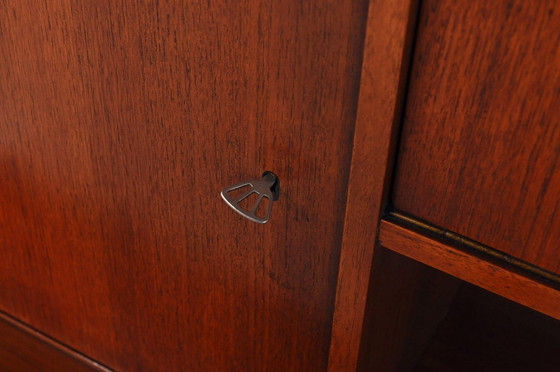 Image 1 of Vintage medium highboard in teak, 1960s