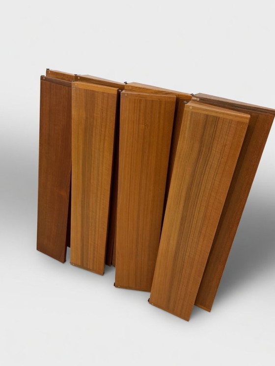 Image 1 of Teakhouten rekkensysteem van Kai Kristiansen voor Feldballes