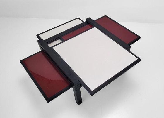 Image 1 of Table basse modulaire extensible « Hexa » – Vuarnesson pour Bellato, France, années 1980