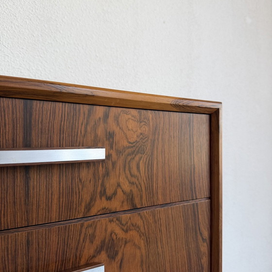 Image 1 of Commode double vintage danoise en palissandre