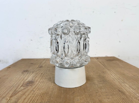 Image 1 of Lampada da soffitto vintage in porcellana bianca, anni '70