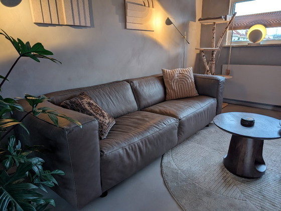 Image 1 of Cartel Living Replay Dreisitzer-Sofa Stahl