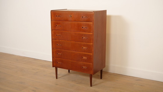 Image 1 of Vintage ladekast | Deens design | Teak | 102 cm