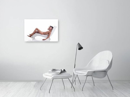 Karam Reclinging (Numbered And Signed By Artist)