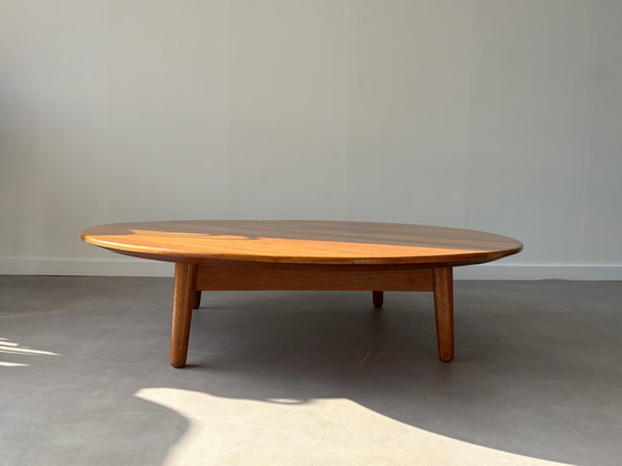 Vintage Danish Design Coffee Table XXL Teak lounge model (Ø130cm) – Wood (photo 3 of 10)