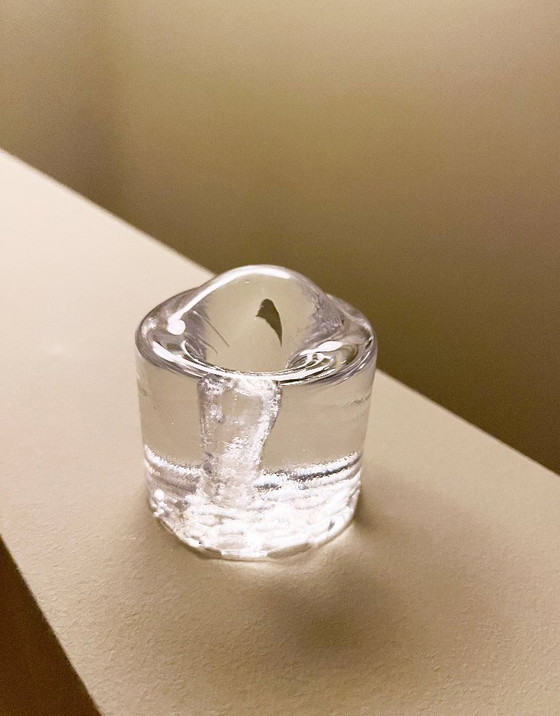 Image 1 of vase soliflore vintage en verre suédois – design scandinave