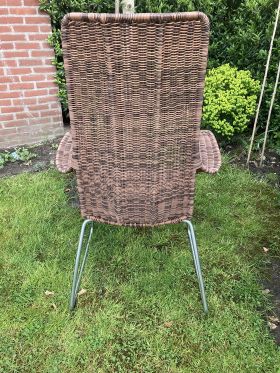 Image 1 of IKEA Rotan Fauteuil Dirk Van Sliedrecht