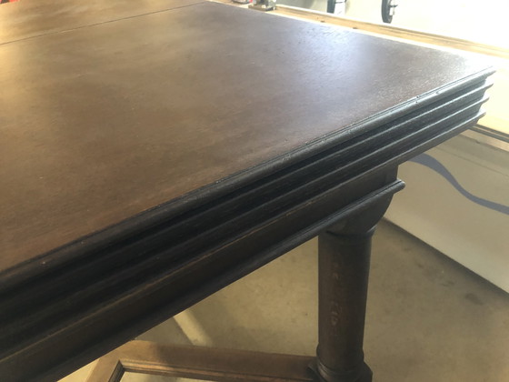 Image 1 of 6x Stühle Nicht Renoviert und 1 Großer Ausziehtisch Renoviert