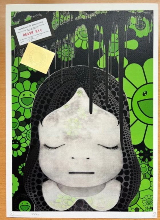 Image 1 of Set 2 - DEATH NYC - Murakami Nara Girl