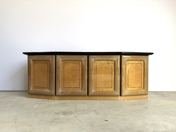 Vintage Burl Wood Credenza, 1980s – Sideboard (photo 9 of 12)