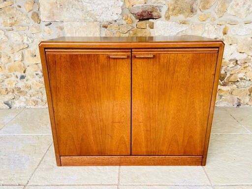 Crédence vintage en teck, style milieu du siècle, de la marque Hulsta, années 1970