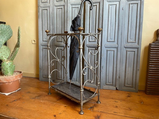 Jugendstil Paraplubak Frans Vintage