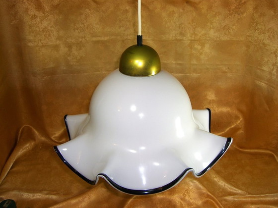 Image 1 of Mid Century Murano Glass Pendant Light, Peil and Putzler, Germany 