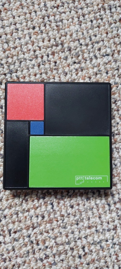 Foldable designer pocket calculator from the 1990s