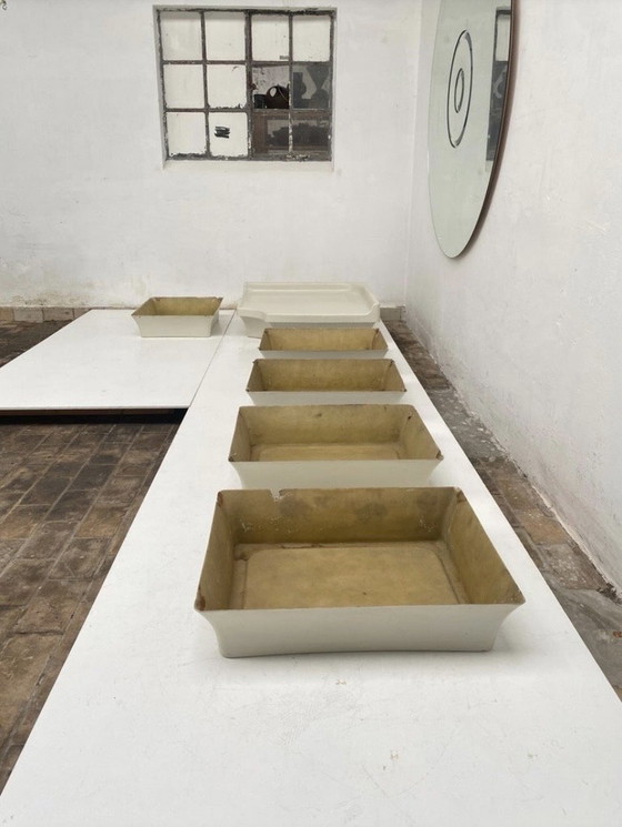 Image 1 of 5 Seating Elements + Corner Table by Otto Zapf