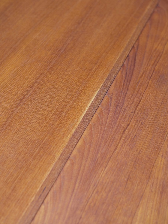 Image 1 of Round Dining Table Extendable Gudme Teak Danish