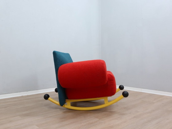 Image 1 of Fauteuil à Bascule Topolino par Seveso & Trezzi pour Felice Rossi, 1980s