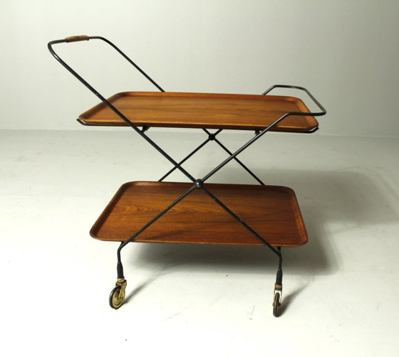 Image 1 of Åry Fanérprodukter Nybro, Carrello di servizio, Svezia, anni '60