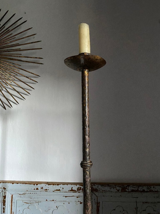 Candelabro de pie – vintage, Portavelas, Hierro (photo 3 of 13)