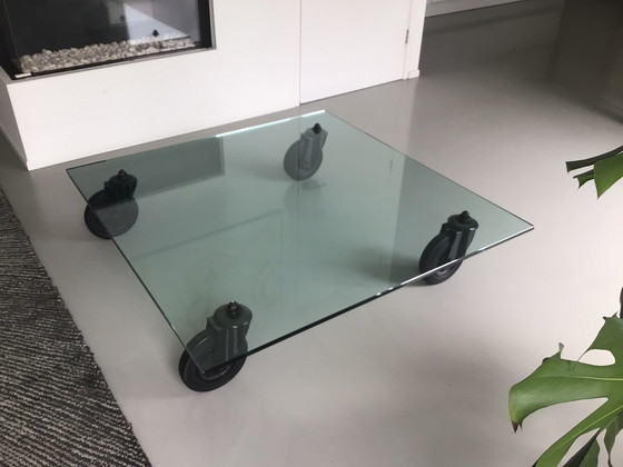 Image 1 of FontanaArte glass design table