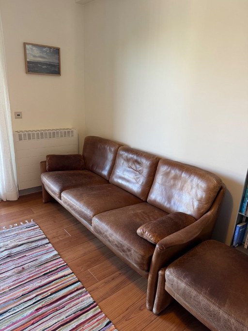 Vintage Leder Durlet Sofa