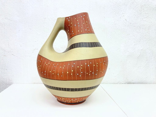 Marzi & Remy model Haiti 2010/40 floor vase organic From 50s