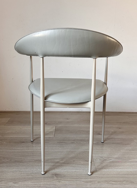 Image 1 of 4x Fasem P40 design eetkamerstoelen 