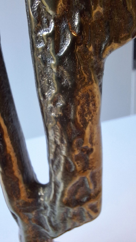 Image 1 of Portacandele brutalista di Horst Dalbeck